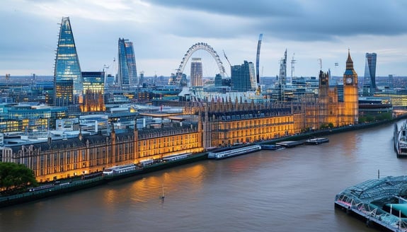 London city landscape