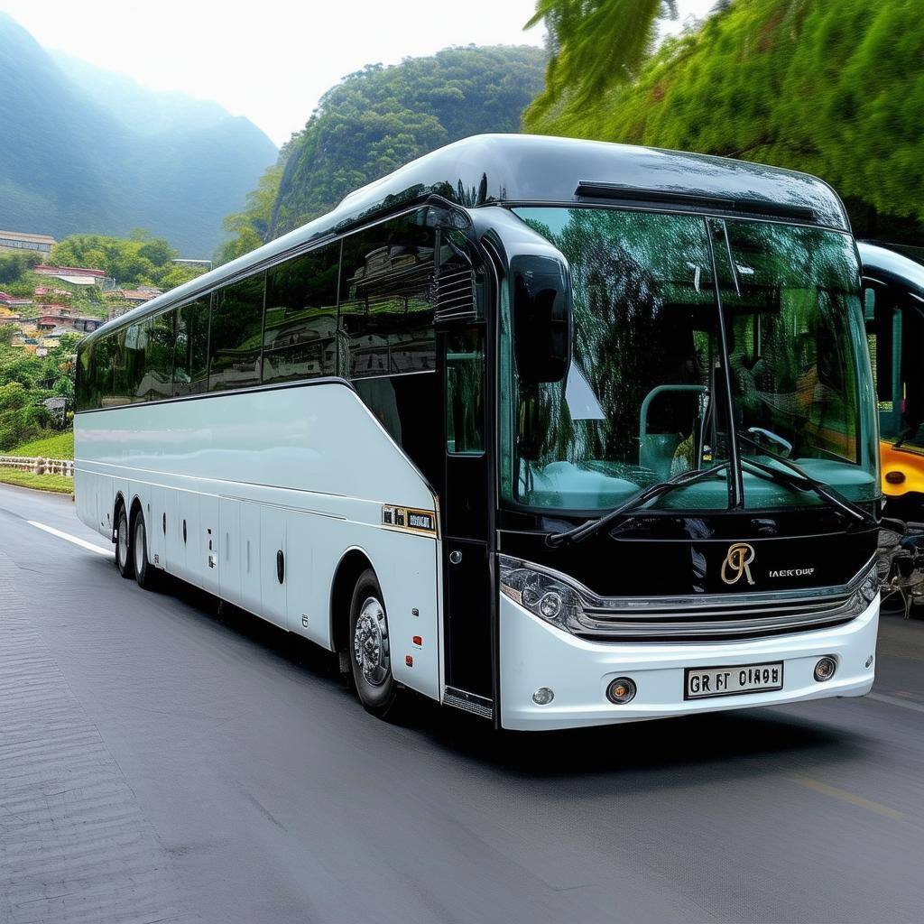 Luxury ground transportation and private tours sports rr bus